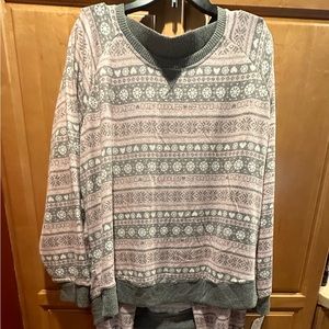 Brand New Super Soft Cuddl Duds PJ top and bottom 2X